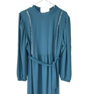 Super cute full length modest dress Abaya size L/XL 46 EU and Middle East